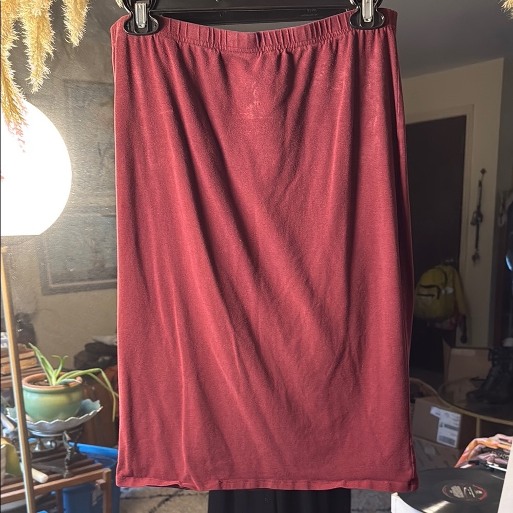 Elegant Red Skirt